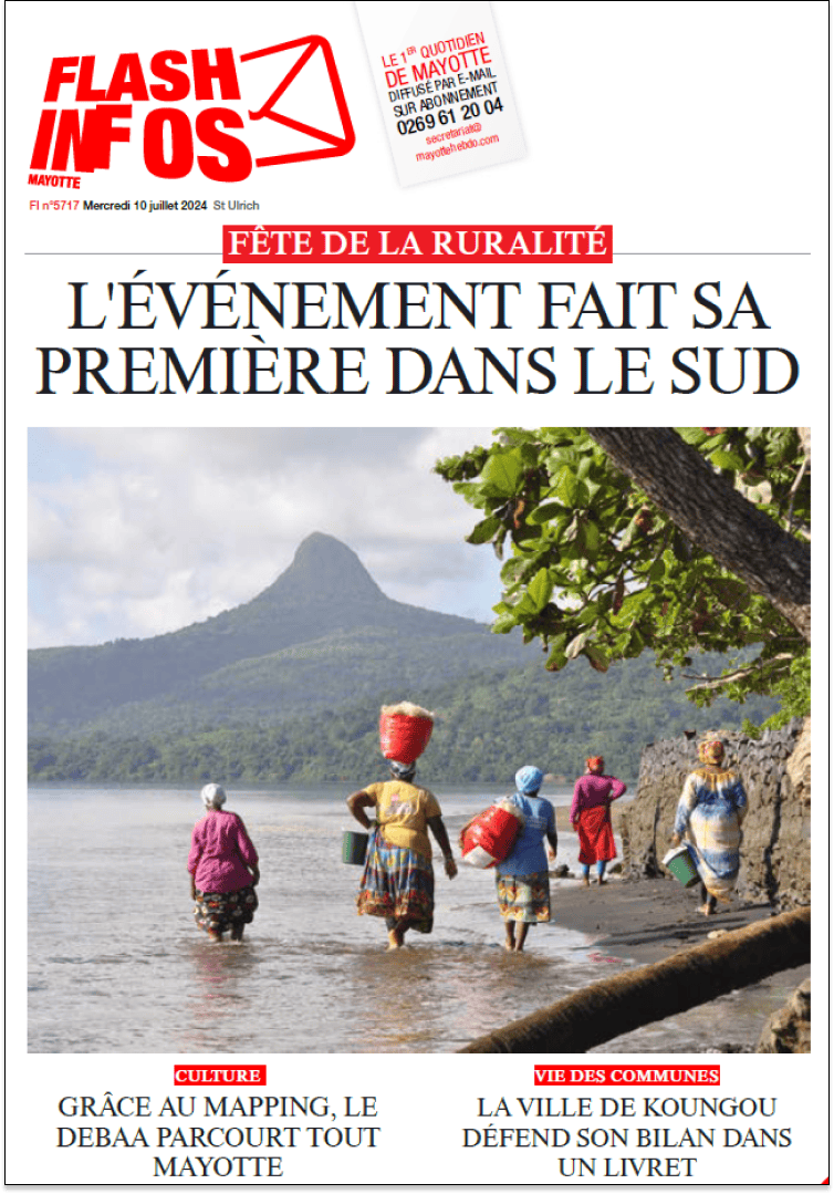 Mercredi 10 Juillet 2024 Mayotte Hebdo