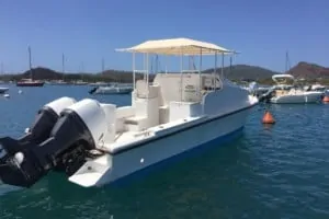 Vente bateau à moteur