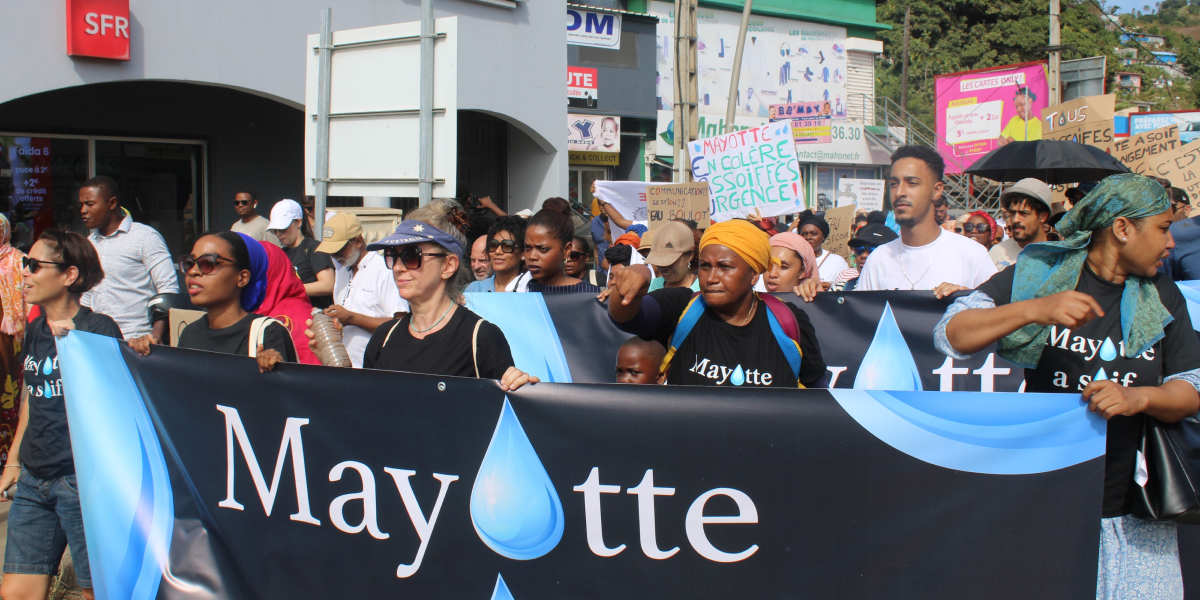 Crise de l’eau une nouvelle manifestation ce mercredi Mayotte Hebdo