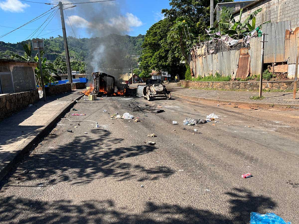 Un dispositif important de gendarmes a été déployé à Koungou pour lutter contre les entraves à la circulation, ce lundi.