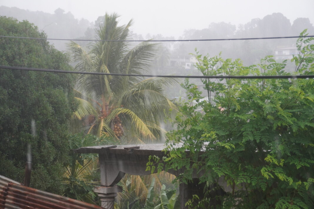 Forte pluie orage